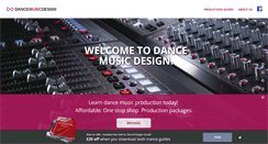 Desktop Screenshot of dancemusicdesign.net