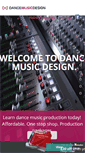 Mobile Screenshot of dancemusicdesign.net